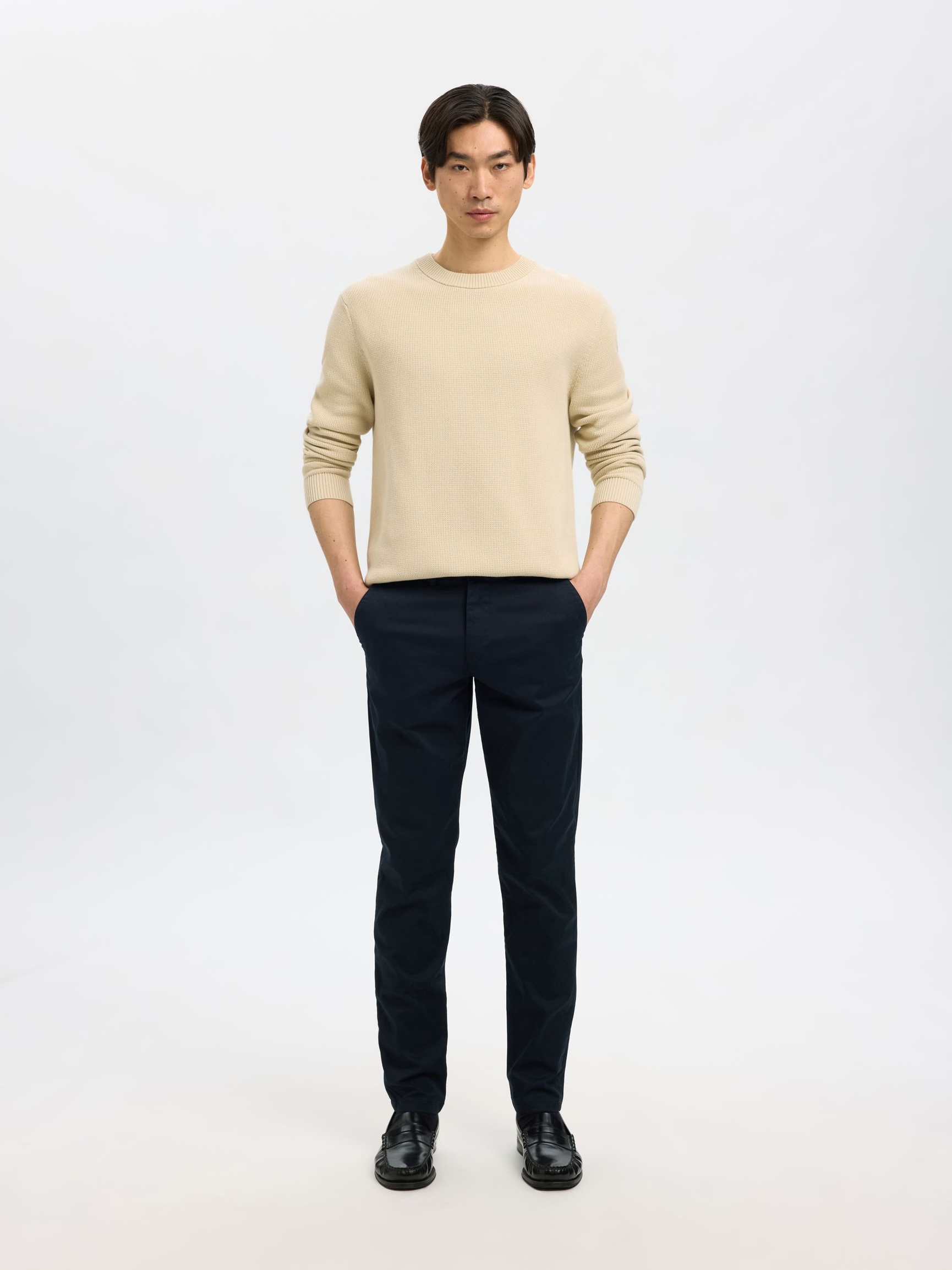 175 SLIM FIT FLEX CHINOS, Dark Sapphire, highres