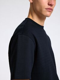 LOOSE FIT T-SHIRT, Sky Captain, highres