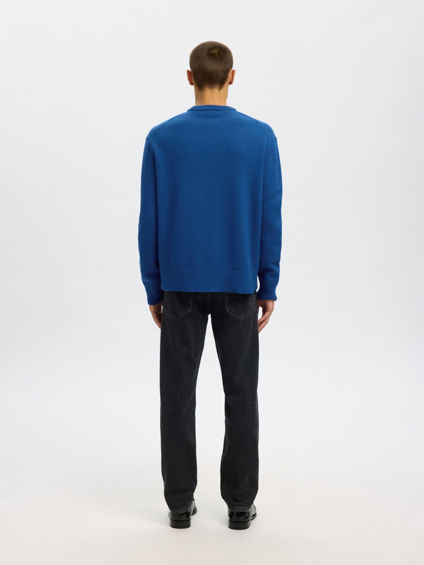 100% WOOL KNITTED JUMPER, Set Sail, highres