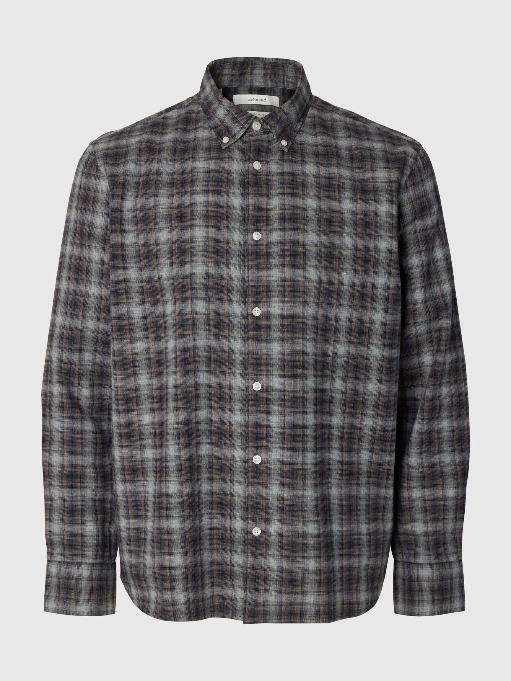 COTTON LONG SLEEVED SHIRT, Sky Captain, highres
