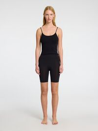 SEAMLESS SHAPEWEAR SHORTS, Black, highres