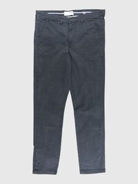 SLIM FIT CHINOS, Black, highres