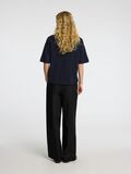 Selected SHORT-SLEEVED WOOL BLEND TOP, Dark Sapphire, highres - 16093048_DarkSapphire_1090347_004.jpg