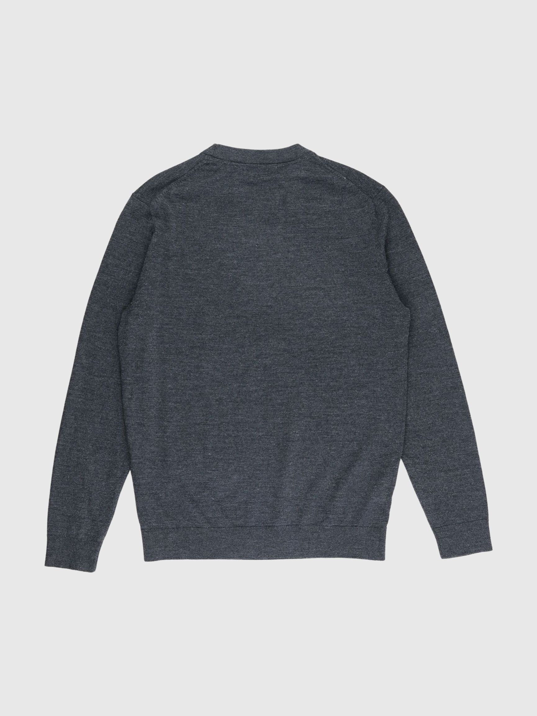 PULLOVER, Medium Grey Melange, highres