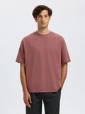 Selected LOOSE FIT T-SHIRT, Rose Brown, highres - 16094143_RoseBrown_003.jpg