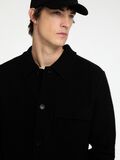 Selected 100% WOLL SHACKET, Black, highres - 16094274_Black_006.jpg
