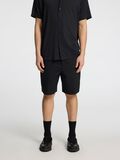 Selected REGULAR FIT CHINOSHORTS, Black, highres - 16096752_Black_003.jpg