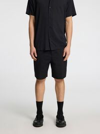 SZORTY CHINOS, Black, highres