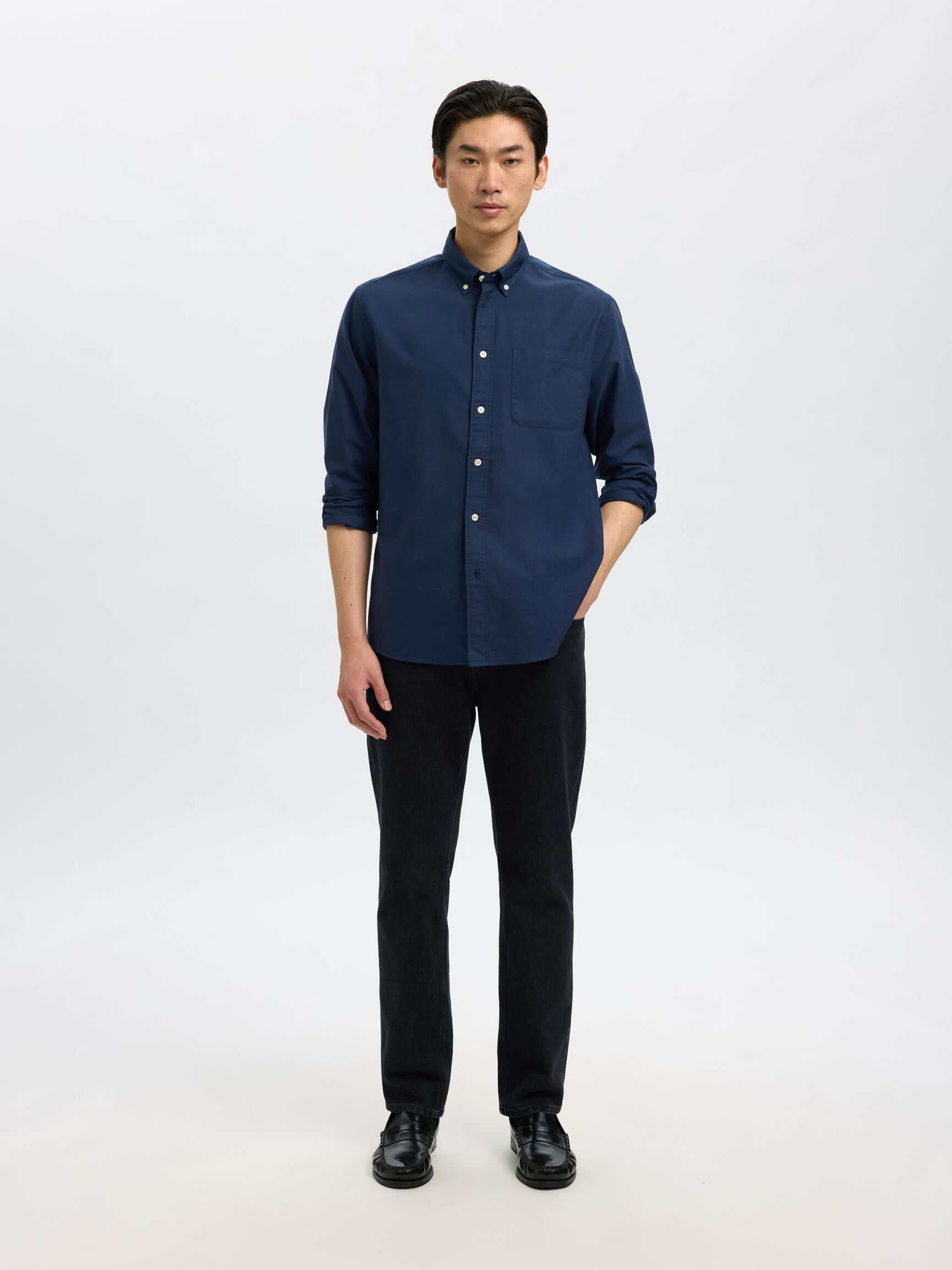 OXFORD SHIRT, Moonlit Ocean, highres