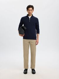196 STRAIGHT FLEX CHINO, Greige, highres