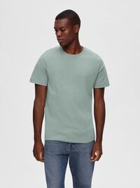 3-PACK COTTON T-SHIRT, Light Grey Melange, highres