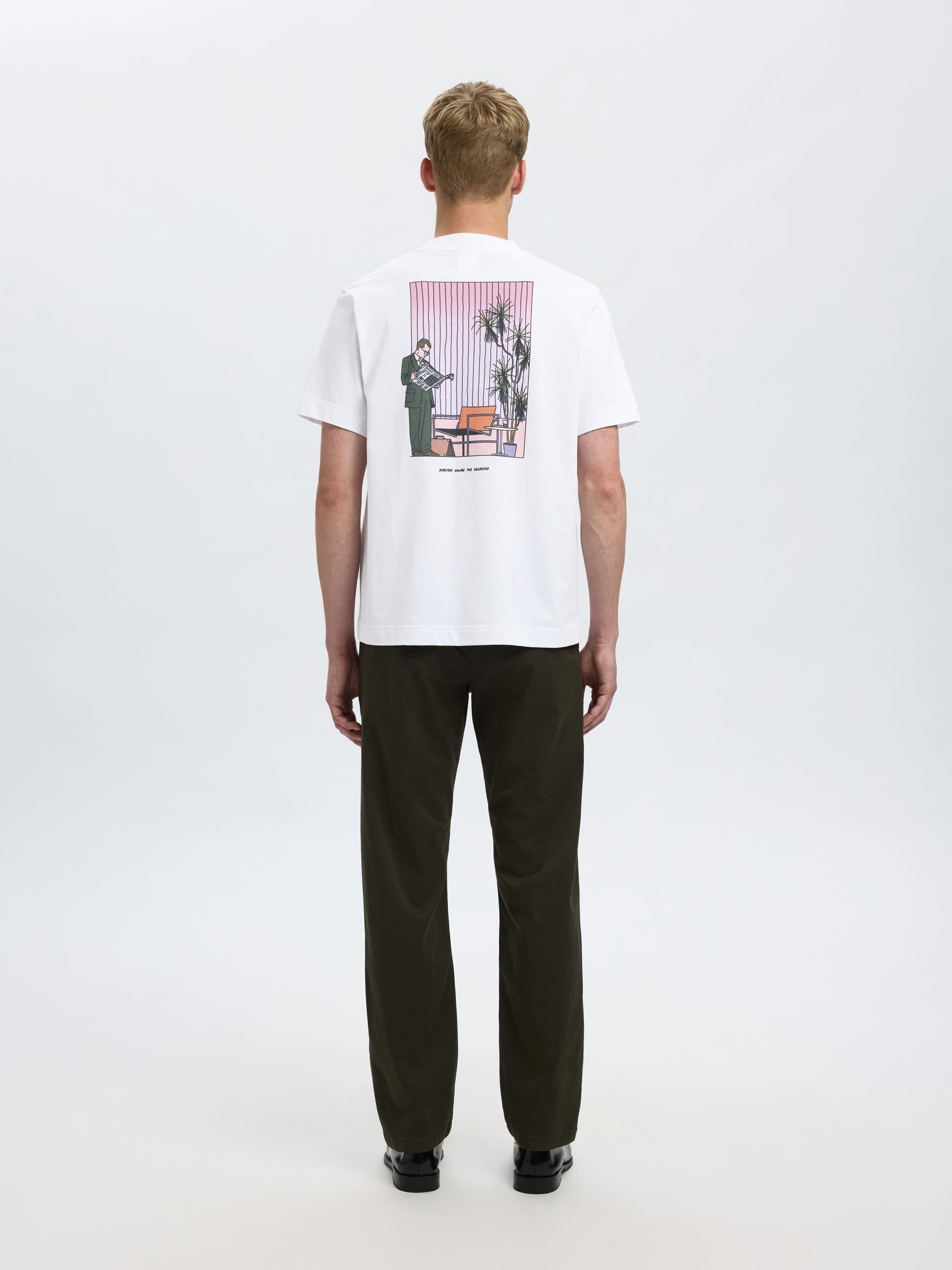 PRINTED REGULAR FIT T-SHIRT, Bright White, highres