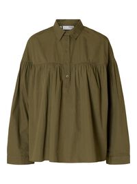 100% BOMULD LANGÆRMET BLUSE, Kalamata, highres