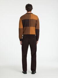 CORDUROY RECHTE BROEK, Chocolate Torte, highres
