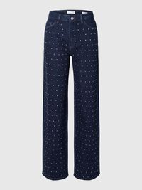 JEANSY WIDE FIT, Medium Blue Denim, highres