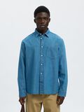 Selected REGULAR FIT  DENIM SHIRT, Medium Blue Denim, highres - 16097482_MediumBlueDenim_003.jpg