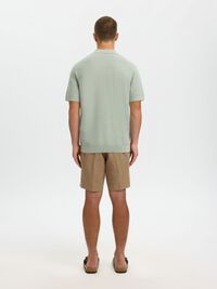 À FERMETURE ÉCLAIR POLO, Aqua Gray, highres