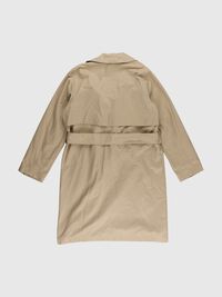 DOUBLE BREASTED TRENCHCOAT, Cornstalk, highres