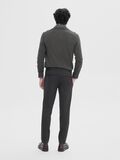 Selected COUPE SLIM EN VISCOSE MÉLANGÉE PANTALON, Dark Grey Melange, highres - 16092651_DarkGreyMelange_004.jpg