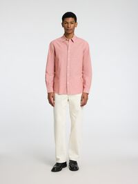 LONG SLEEVED SHIRT, Etruscan Red, highres