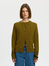 CARDIGAN, Fir Green, highres