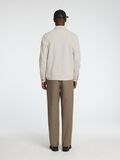 Selected KLASSISCHES OVERSHIRT, Oatmeal, highres - 16085115_Oatmeal_004.jpg