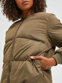 CURVE WATTIERTE JACKE, Tarmac, highres