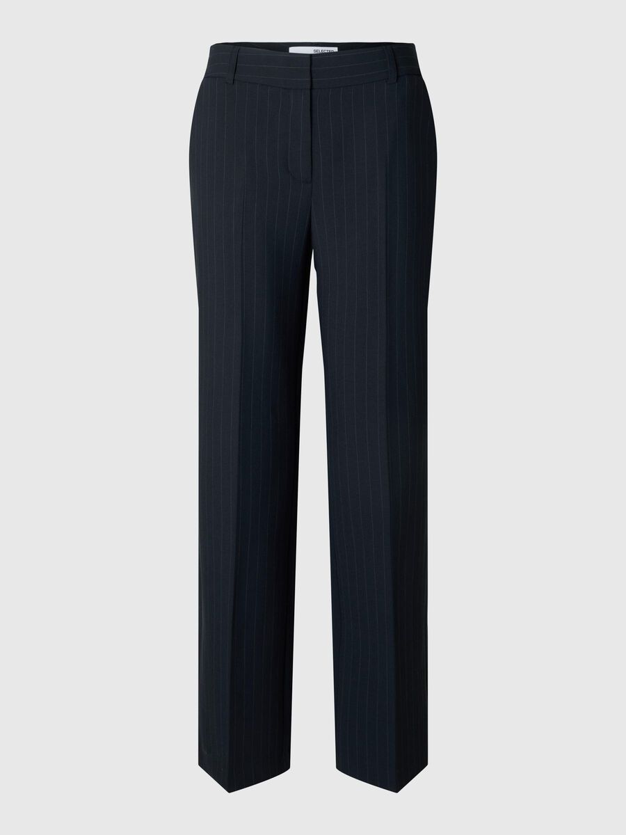 Selected VISCOSE BLEND PINSTRIPE TROUSERS, Dark Sapphire, highres - 16096649_DarkSapphire_1162030_001.jpg