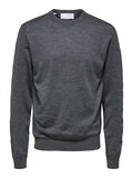 Selected LONG-SLEEVED JUMPER, Medium Grey Melange, highres - 16079772_MediumGreyMelange_001.jpg