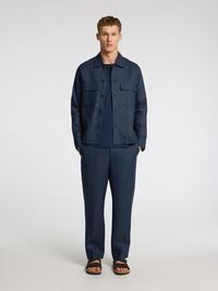 LOOSE FIT LEINENHOSE, Outer Space, highres