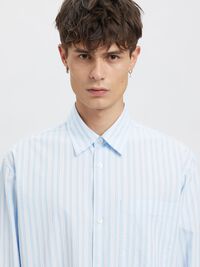 RELAXED FIT HEMD, Cashmere Blue, highres