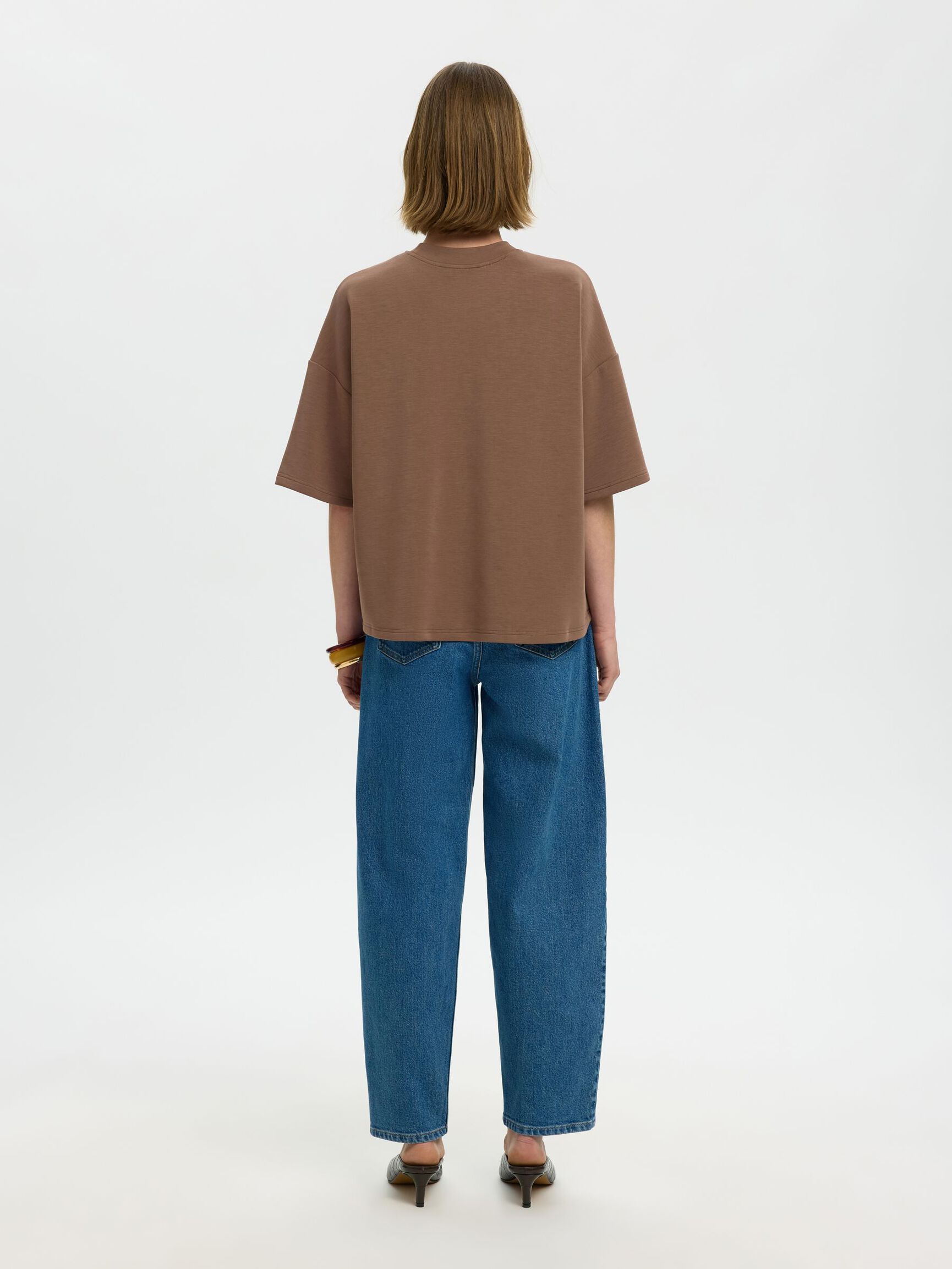OVERSIZED T-SHIRT, Chocolate Chip, highres