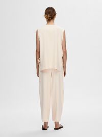 LONG OVERSIZED WAISTCOAT, Birch, highres