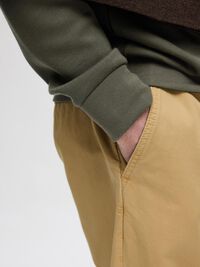 VISCOSE BLEND SWEATSHIRT, Forest Night, highres