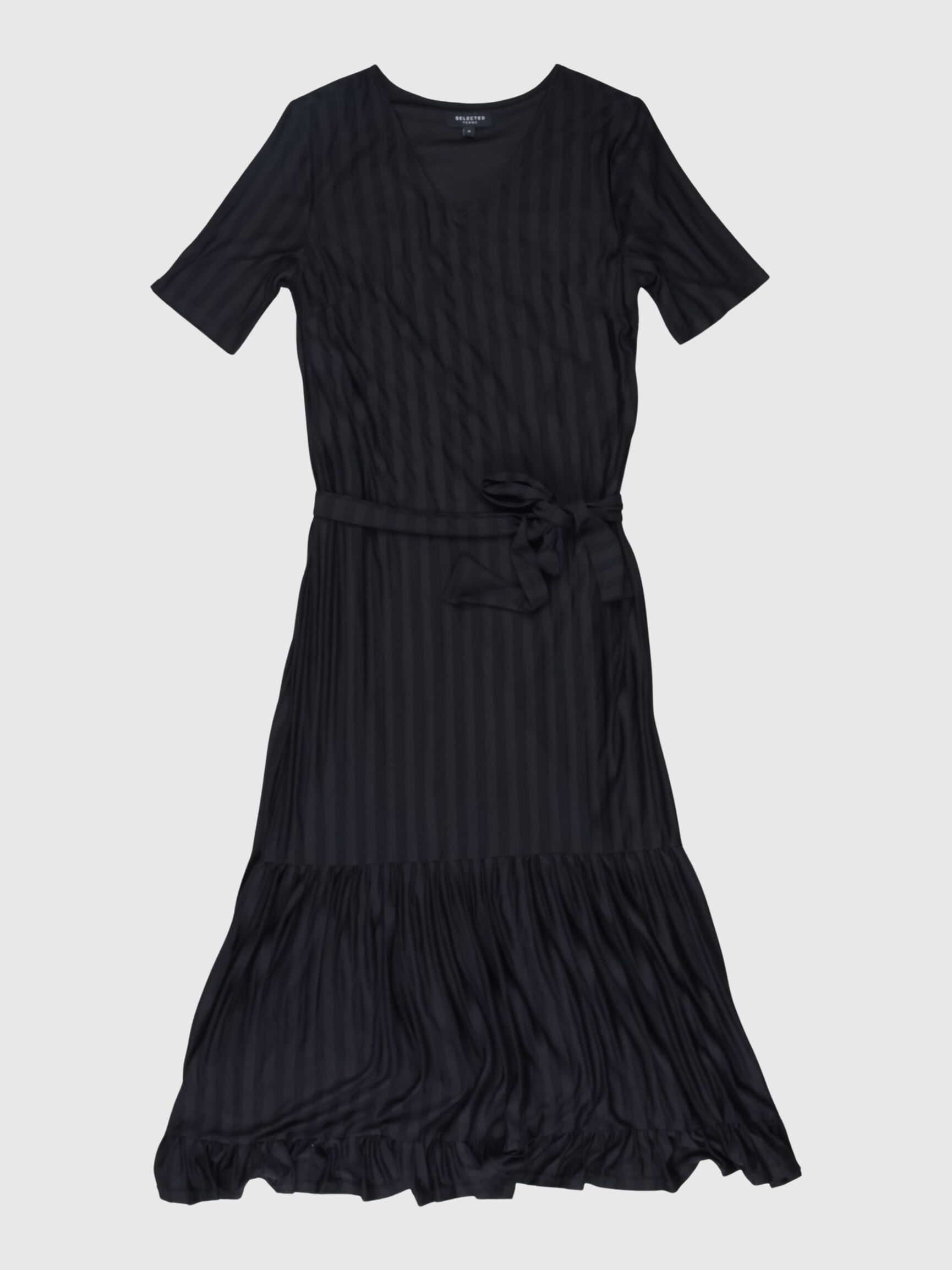 LONG DRESS, Black, highres