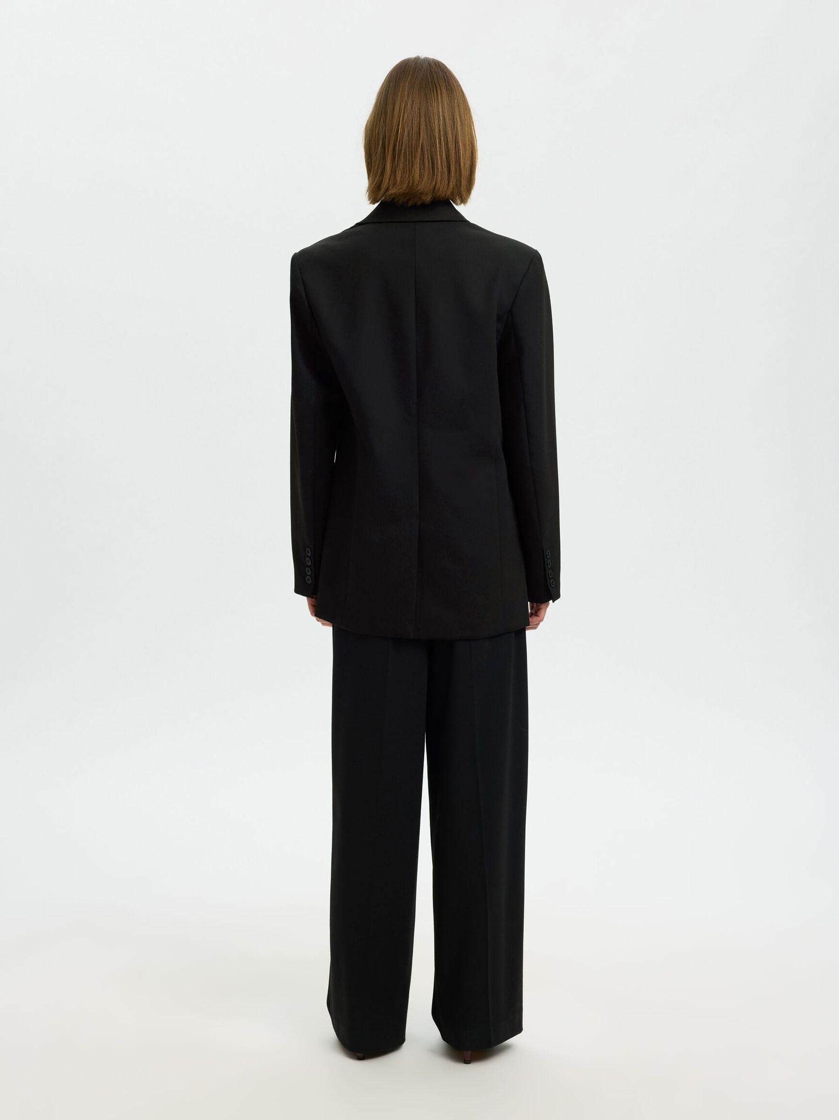 OVERSIZED BLAZER, Black, highres