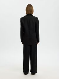 OVERSIZED BLAZER, Black, highres