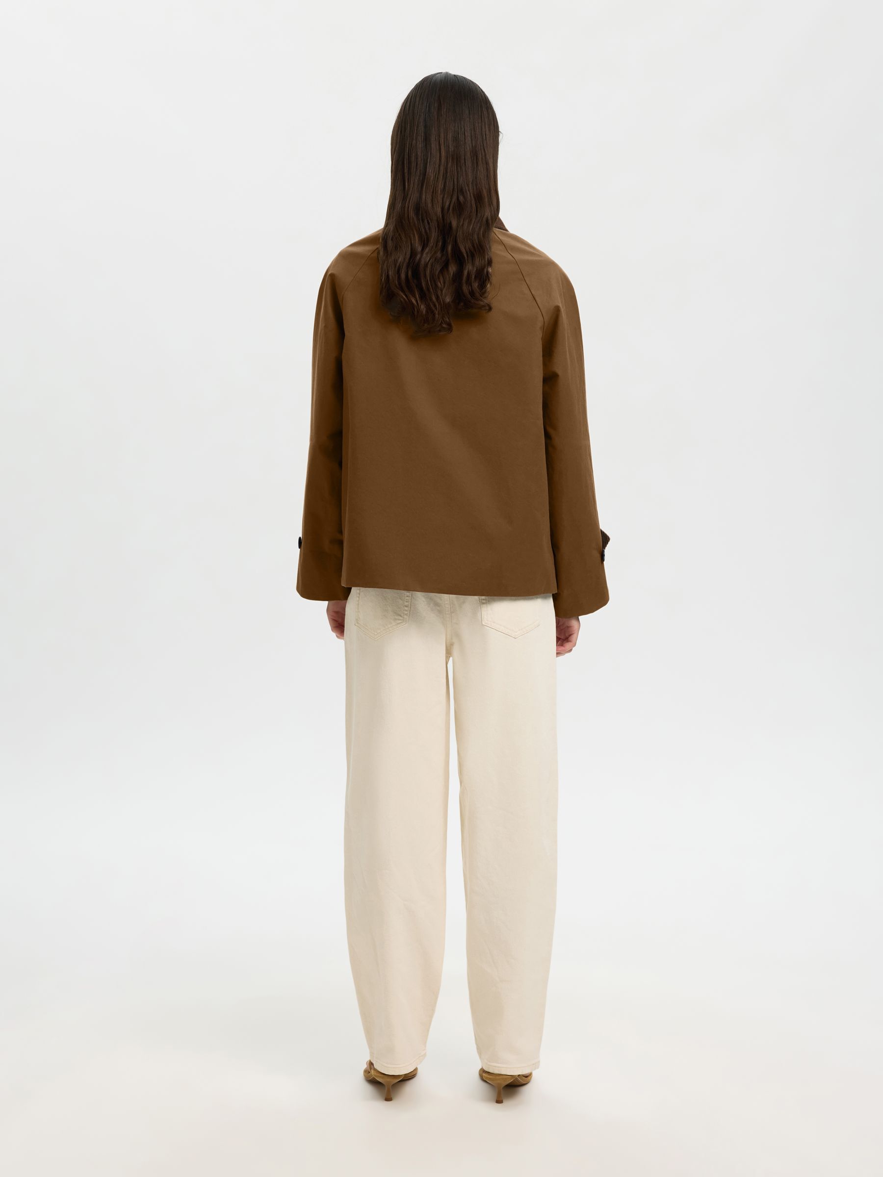 COTON CIRÉ VESTE, Kangaroo, highres