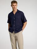 Selected 100% LEINEN KURZARMHEMD, Navy Blazer, highres - 16096908_NavyBlazer_008.jpg
