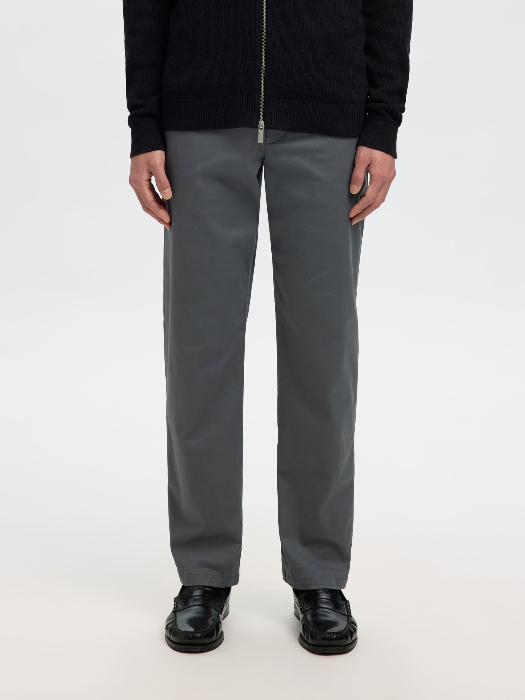 196 STRAIGHT FLEX CHINOS, Dark Shadow, highres