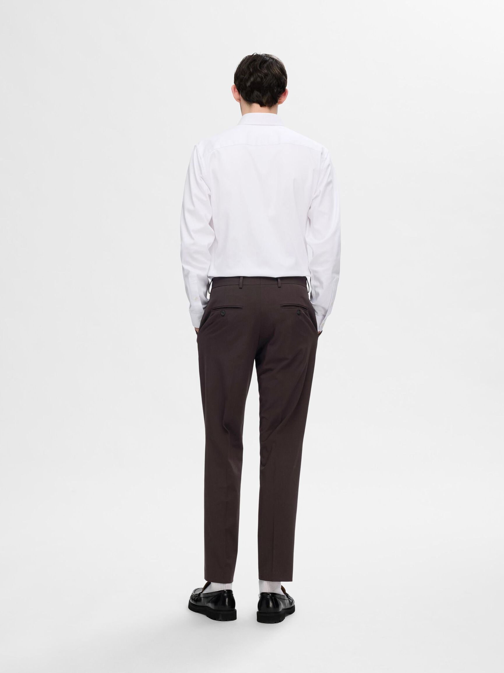 175 SLIM FIT BROEK, Chocolate Torte, highres