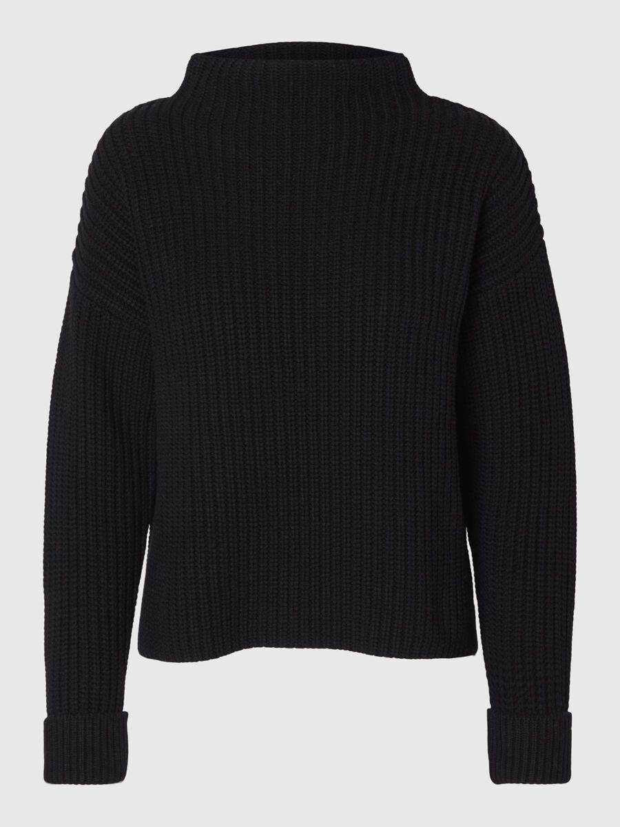 Selected OVERSIZED JUMPER, Black, highres - 16075489_Black_001.jpg