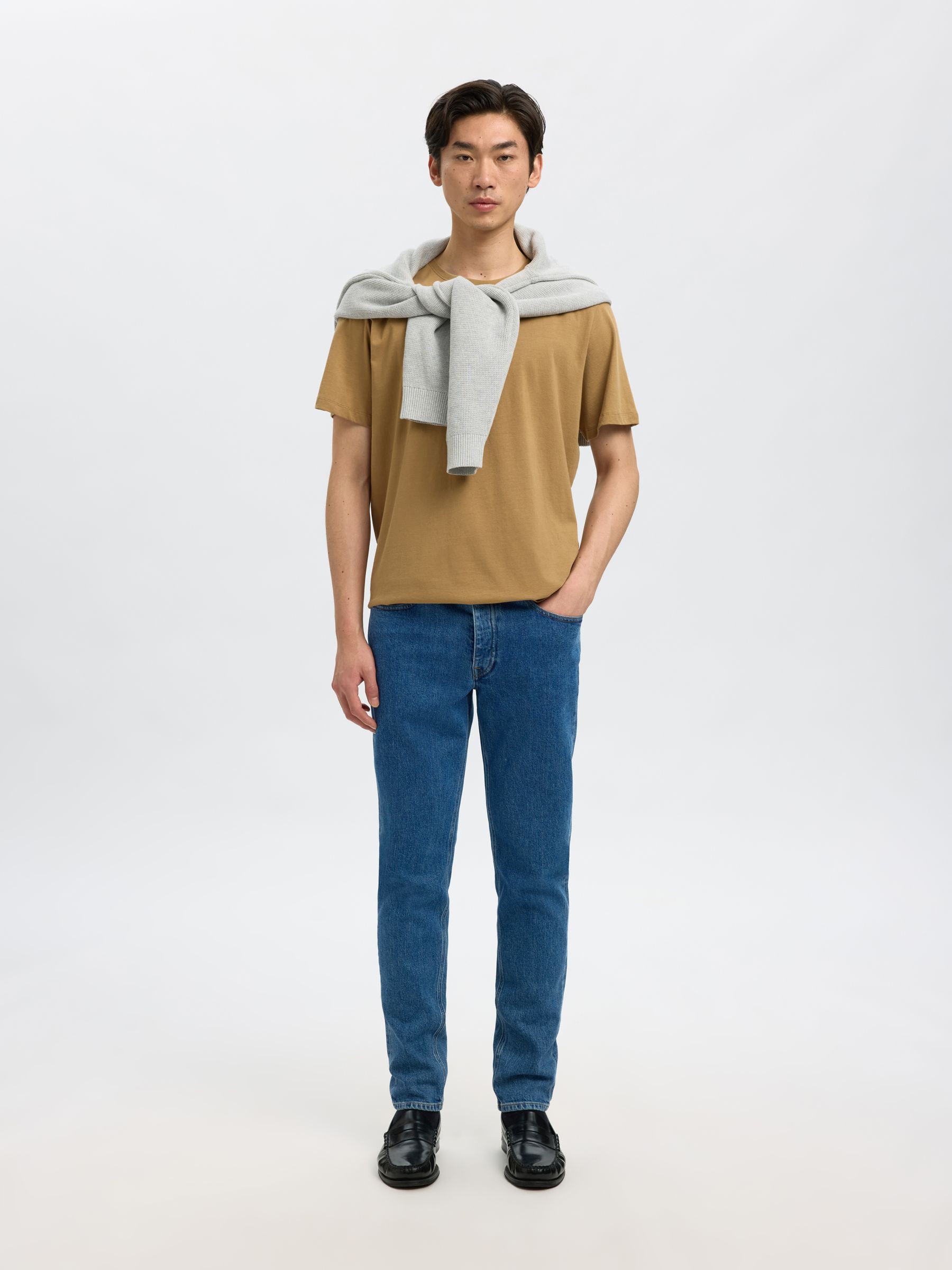 JEANSY SLIM FIT, Medium Blue Denim, highres