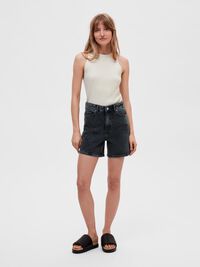 SLEEVELESS KNITTED TOP, Birch, highres
