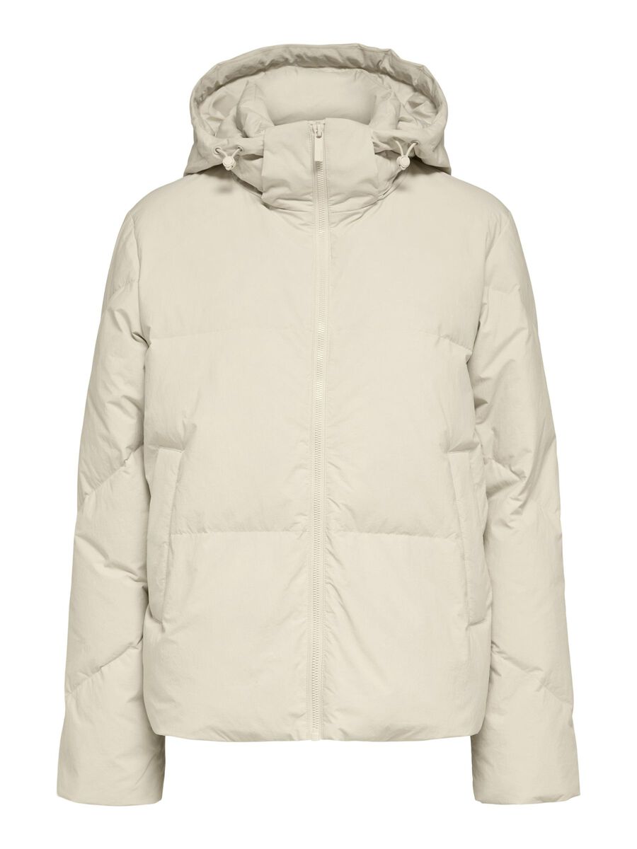 Selected RE:DOWN® WATTIERTE JACKE, Sandshell, highres - 16090101_Sandshell_001.jpg
