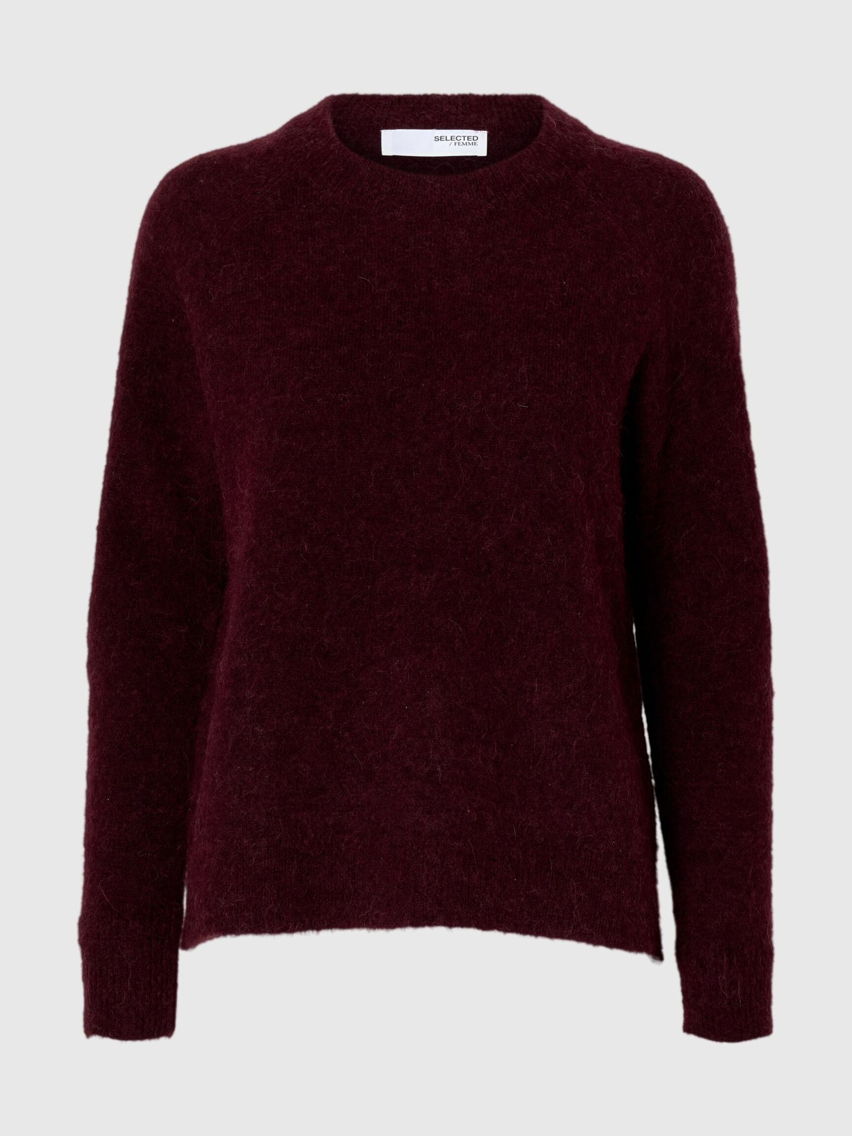 LONG-SLEEVED KNITTED JUMPER, Fig, highres