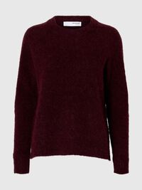 LONG-SLEEVED KNITTED JUMPER, Fig, highres