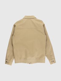 ZIPPED JACKET, Ermine, highres