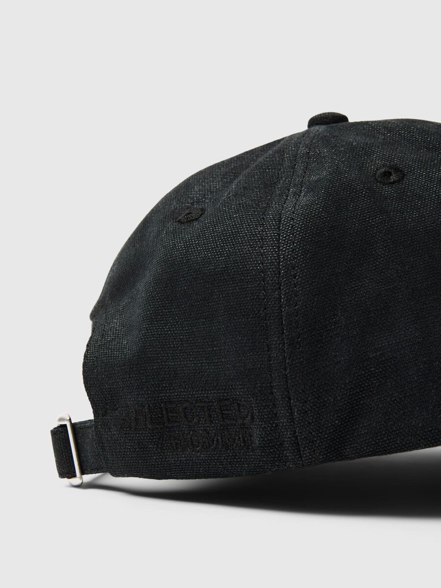 Selected CLASSIC CAP, Black, highres - 16097279_Black_004.jpg