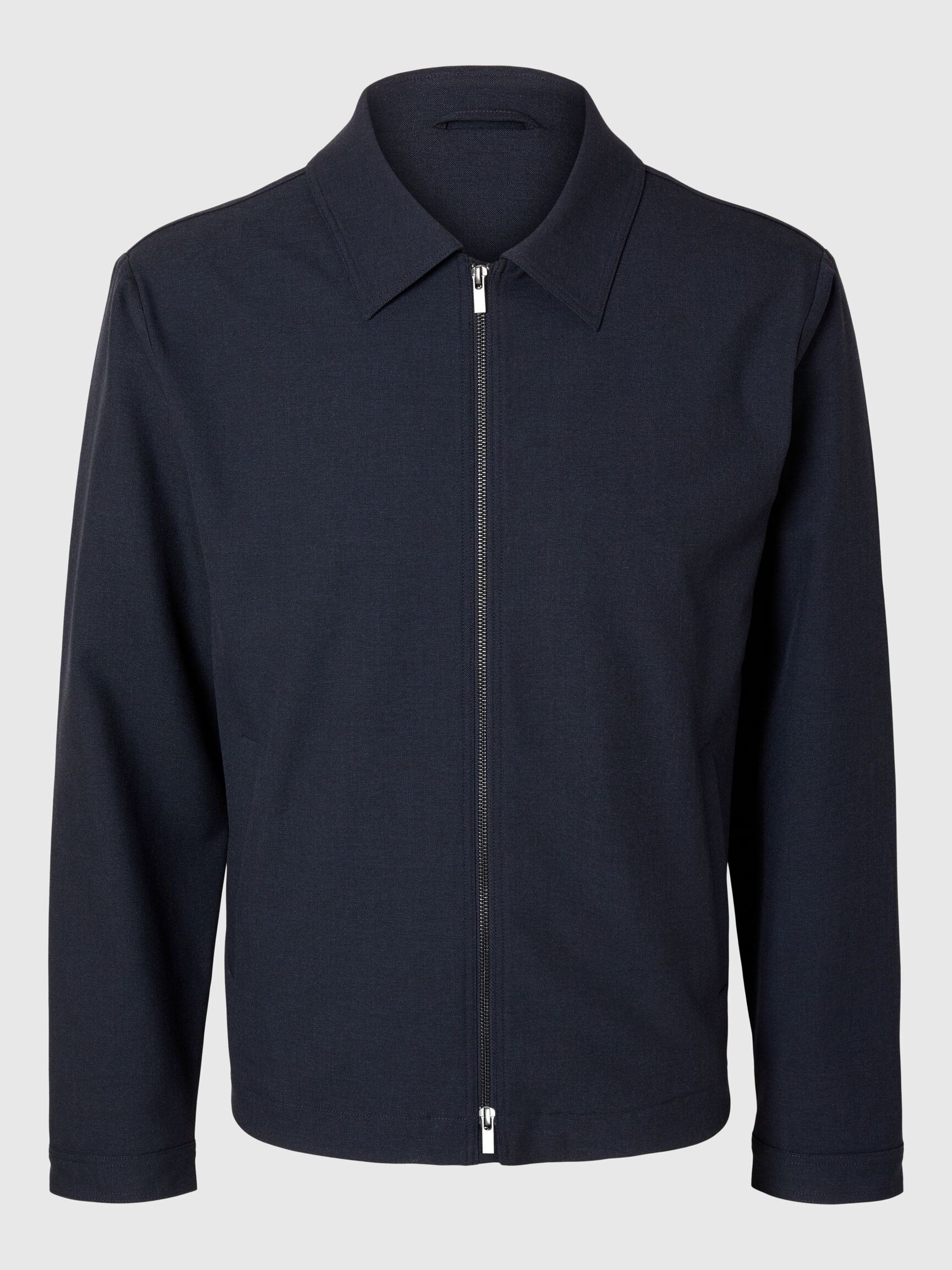 REGULAR FIT JACKET, Navy Blazer, highres